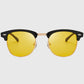 Anna-Kaci Men's Polarized Clubmaster Sunglasses-Metal & PC Frame Retro Style Shades