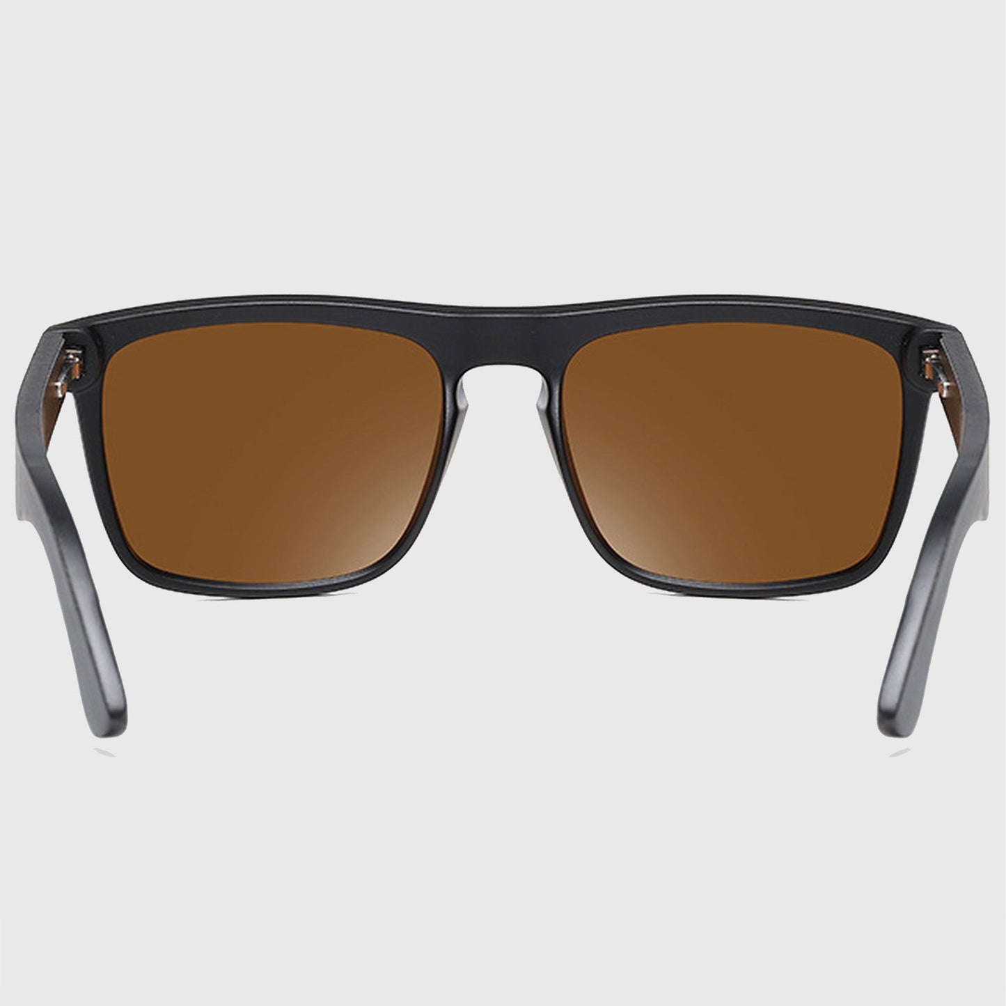 Anna-Kaci Men's Wooden Frame Polarized Sunglasses-UV400 Protection