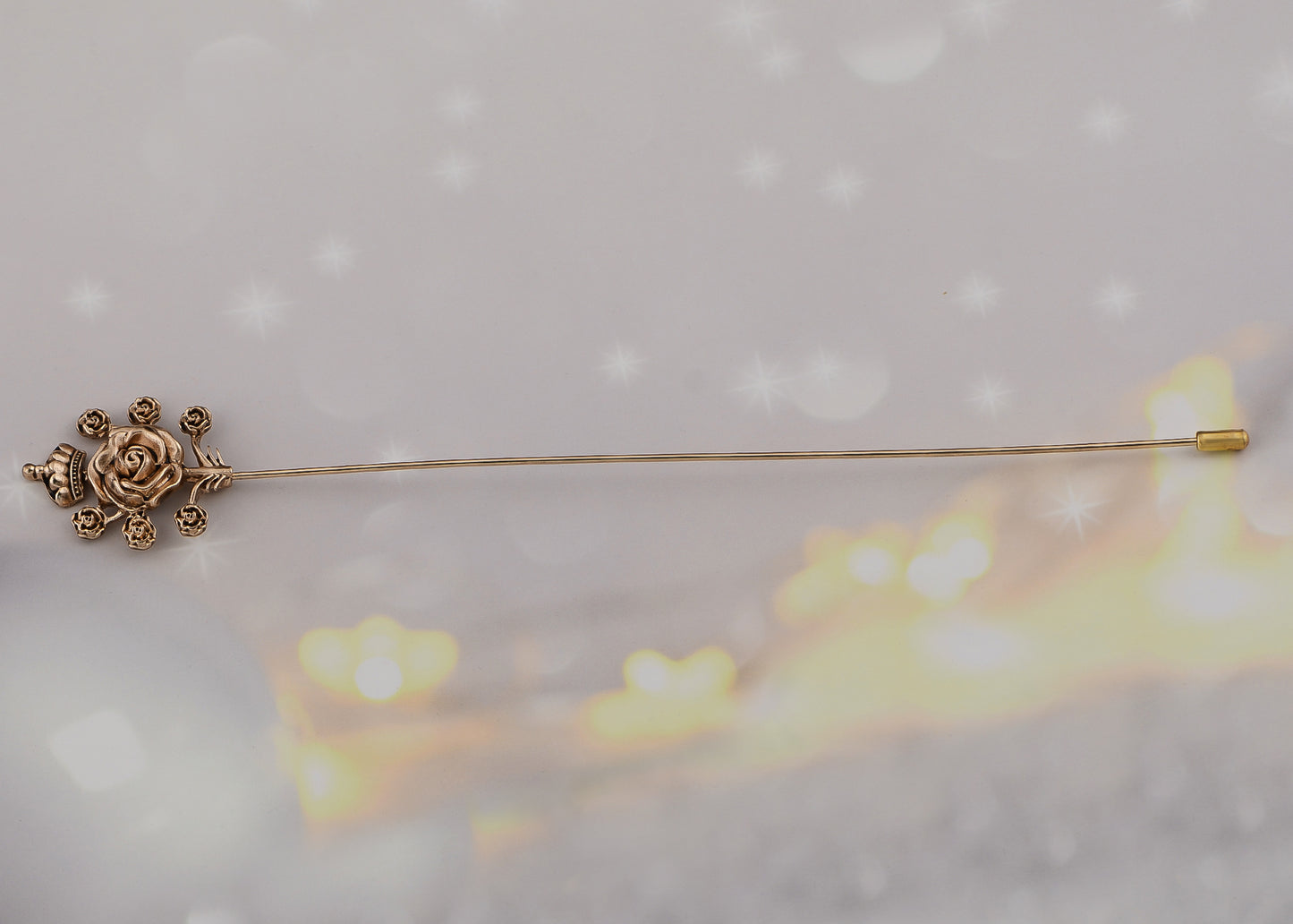 Alilang Hat Pins Brooch for Women Vintage Long Stick Hat Pin for Fitted Hats to Hold Hat in Place