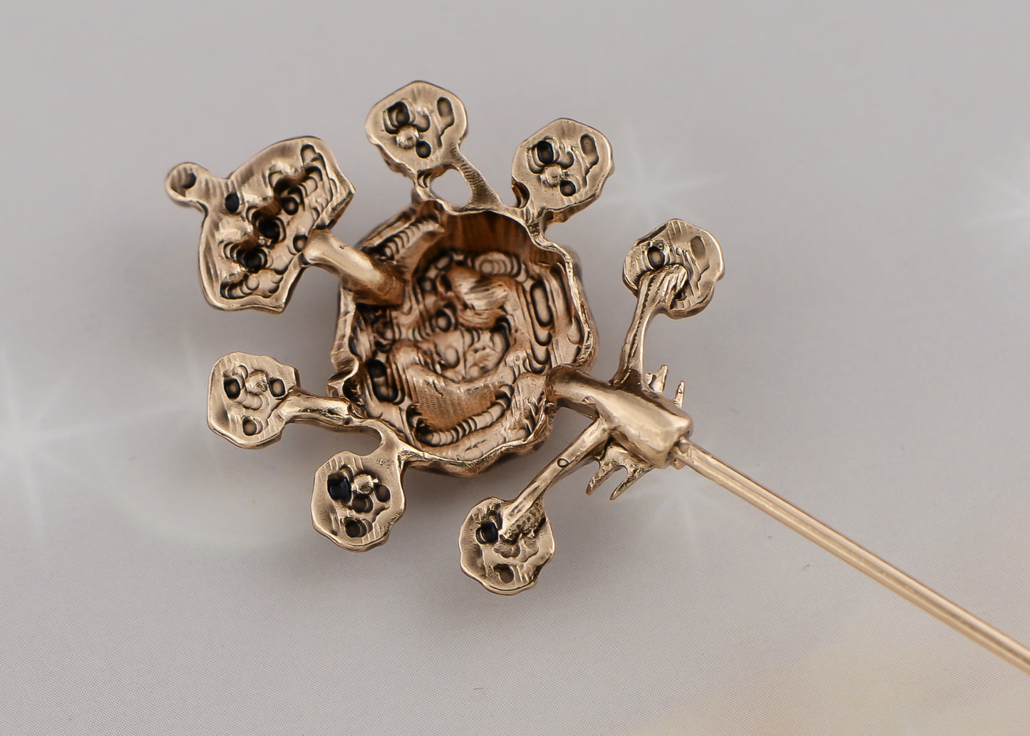 Alilang Hat Pins Brooch for Women Vintage Long Stick Hat Pin for Fitted Hats to Hold Hat in Place