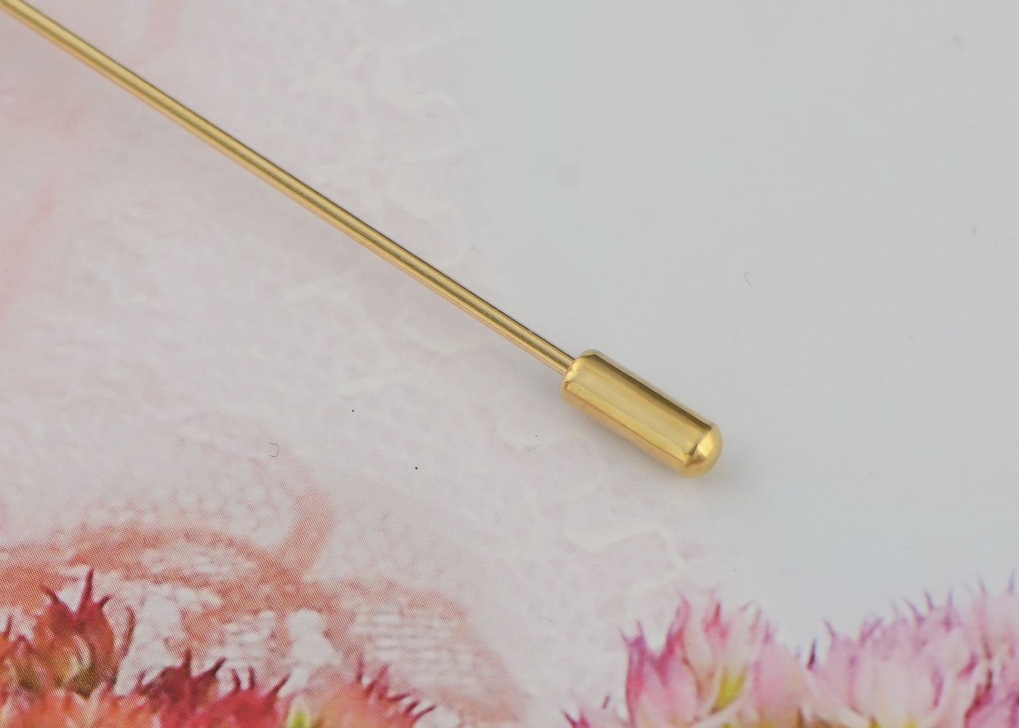 Alilang Vintage Gold Tone Star Bat Butterfly Shaped Hat Pin Textured Embossed Design