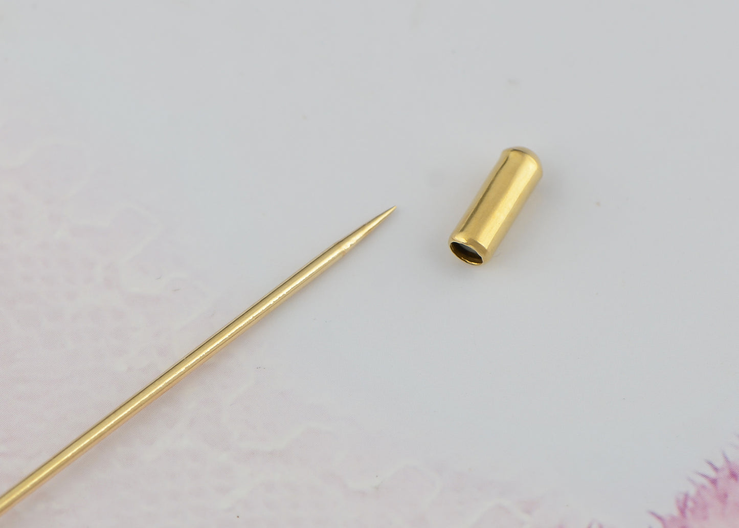 Alilang Vintage Gold Tone Star Bat Butterfly Shaped Hat Pin Textured Embossed Design