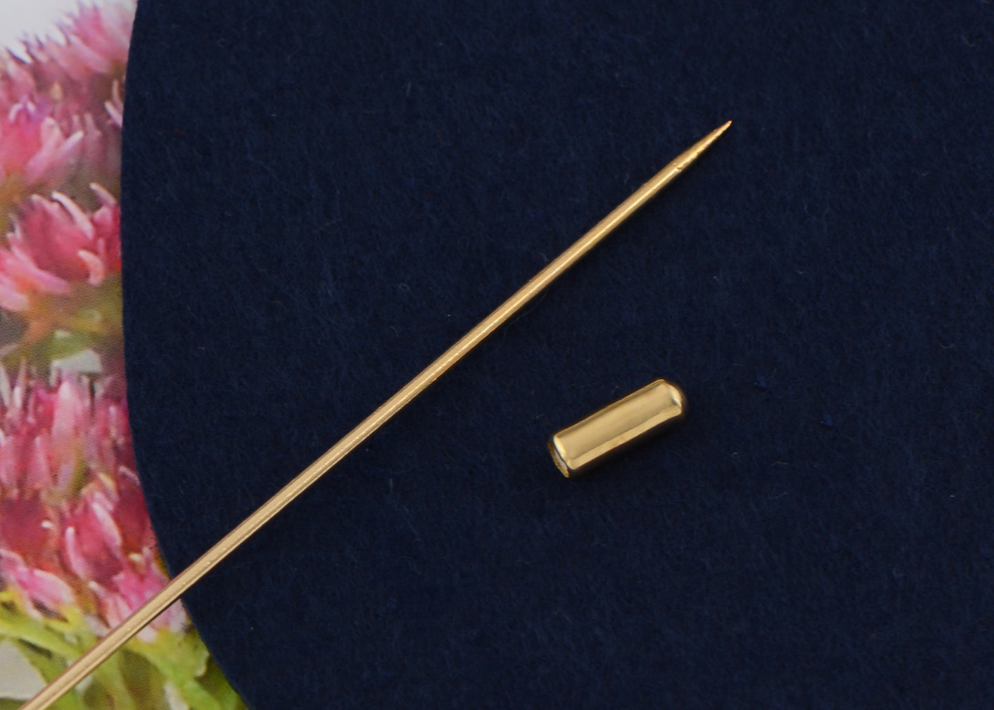 Alilang Vintage Gold Tone Star Bat Butterfly Shaped Hat Pin Textured Embossed Design