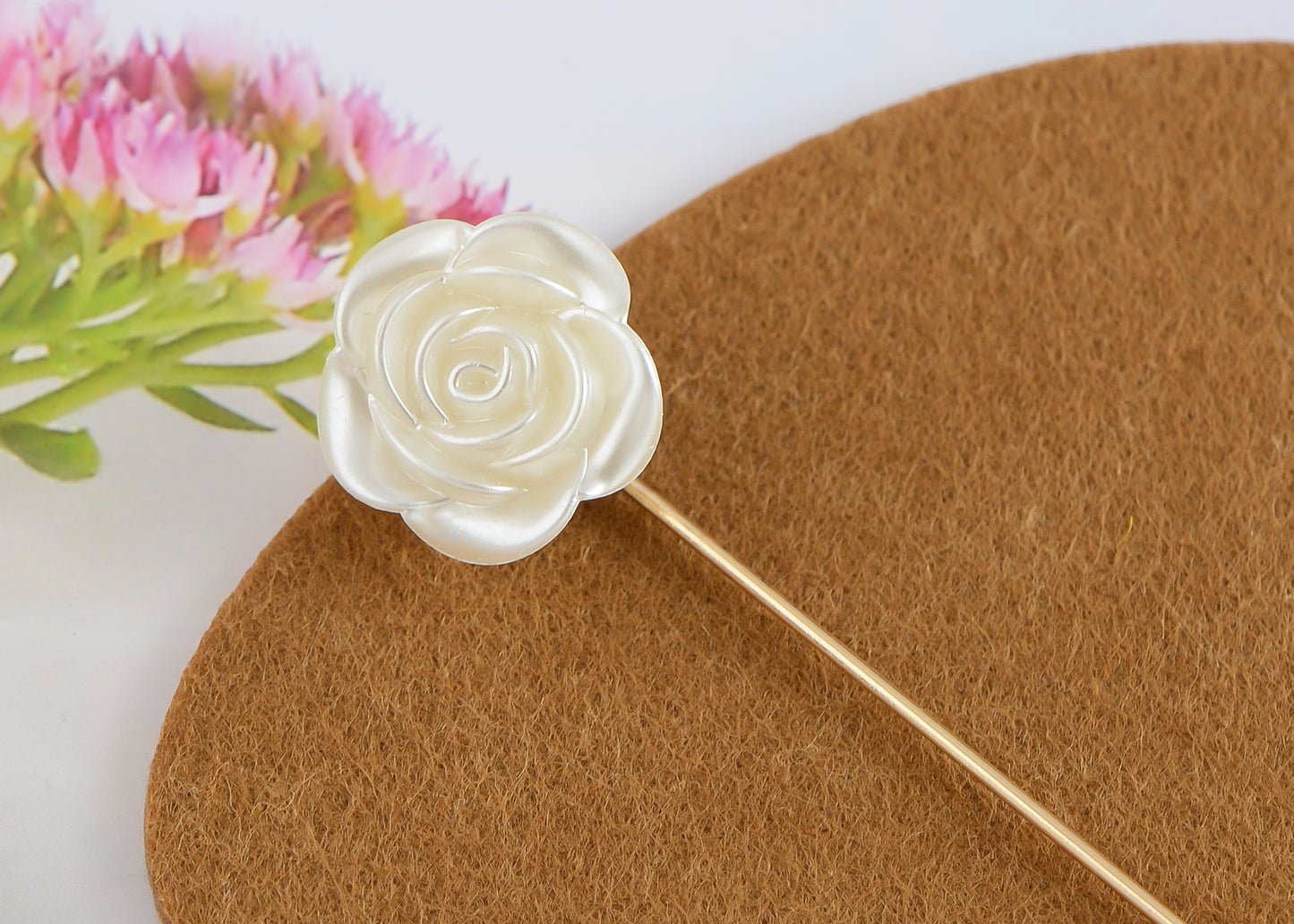 Alilang Hat Pins Brooch for Women Vintage Long Stick Hat Pin for Fitted Hats to Hold Hat in Place