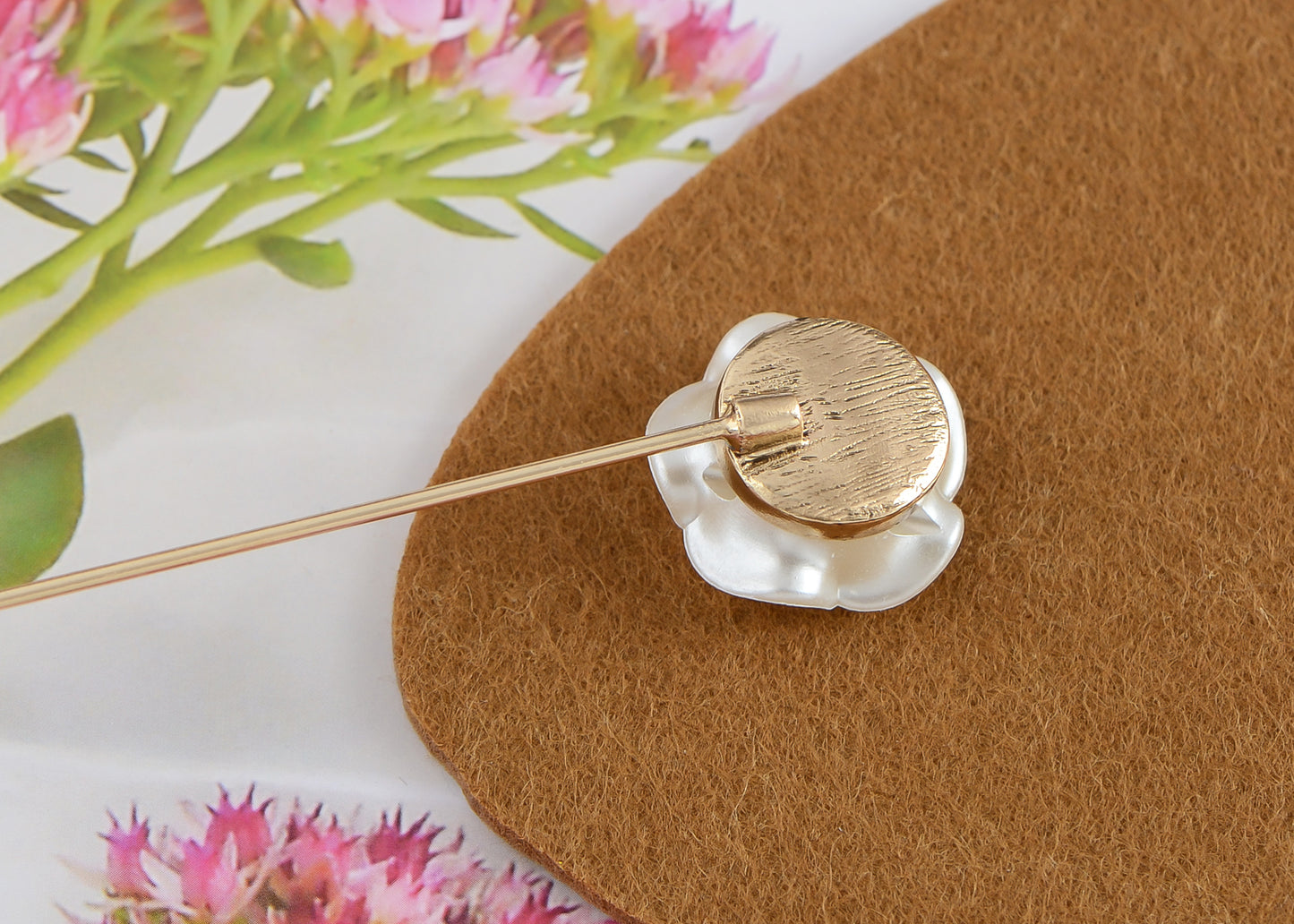 Alilang Hat Pins Brooch for Women Vintage Long Stick Hat Pin for Fitted Hats to Hold Hat in Place