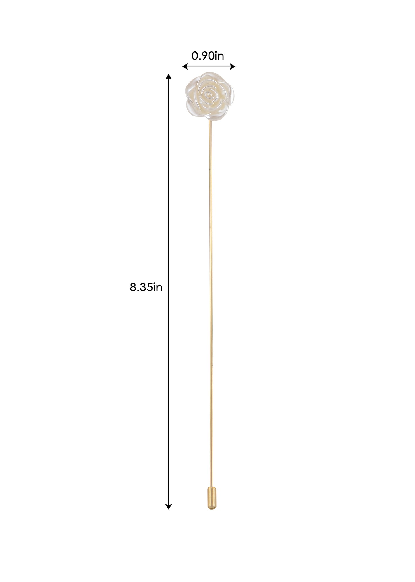 Alilang Hat Pins Brooch for Women Vintage Long Stick Hat Pin for Fitted Hats to Hold Hat in Place