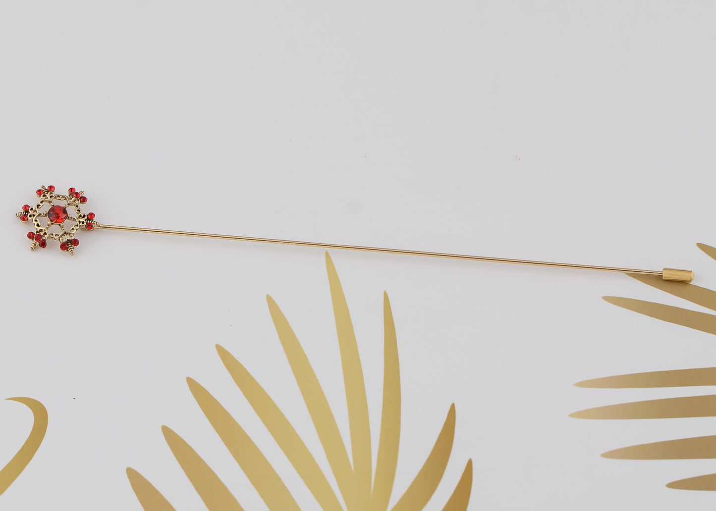 Alilang Women's Elegant Vintage Hat Pin Bendable Long Needle Lapel Pins Brooches on Hair Hat Scarf