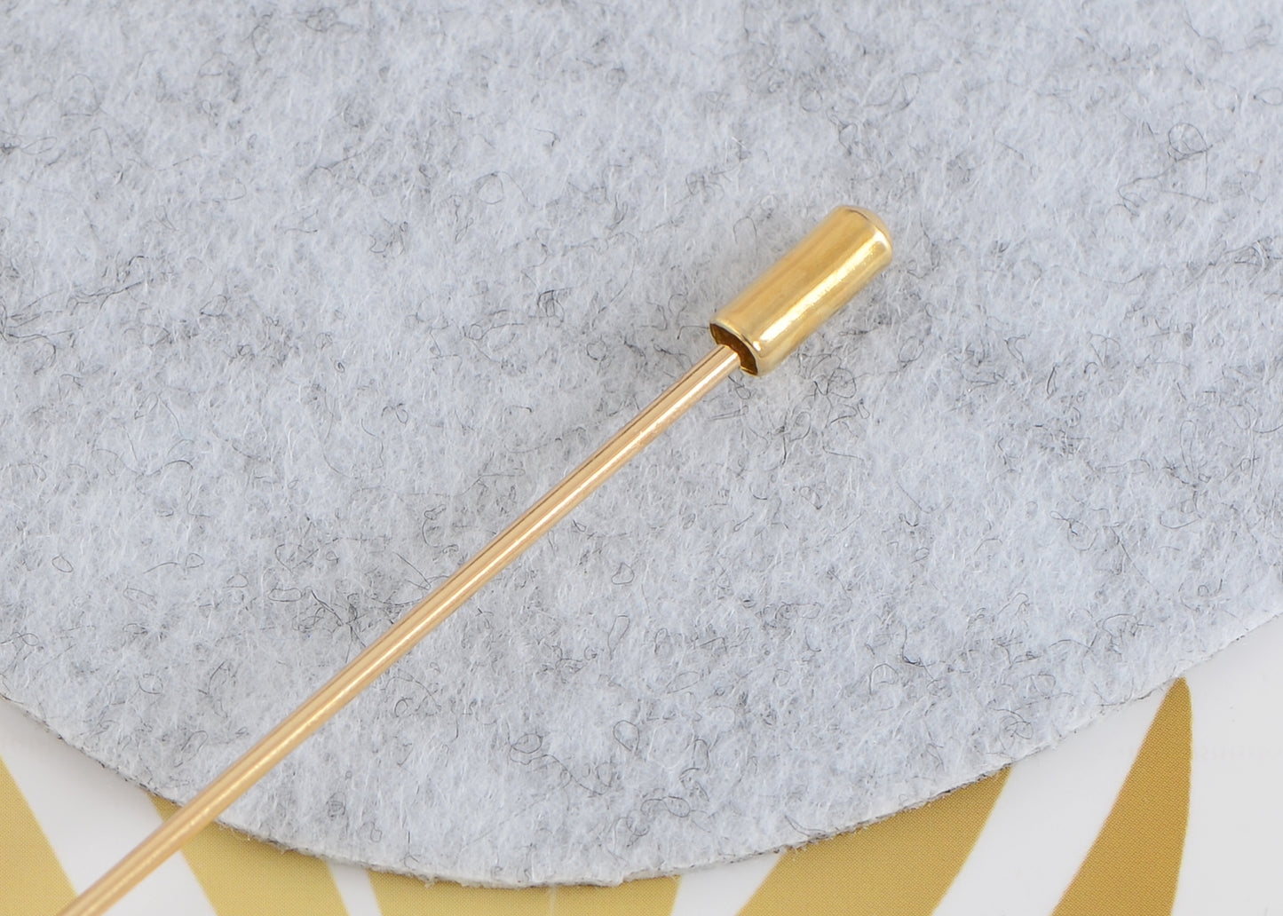 Alilang Women's Elegant Vintage Hat Pin Bendable Long Needle Lapel Pins Brooches on Hair Hat Scarf