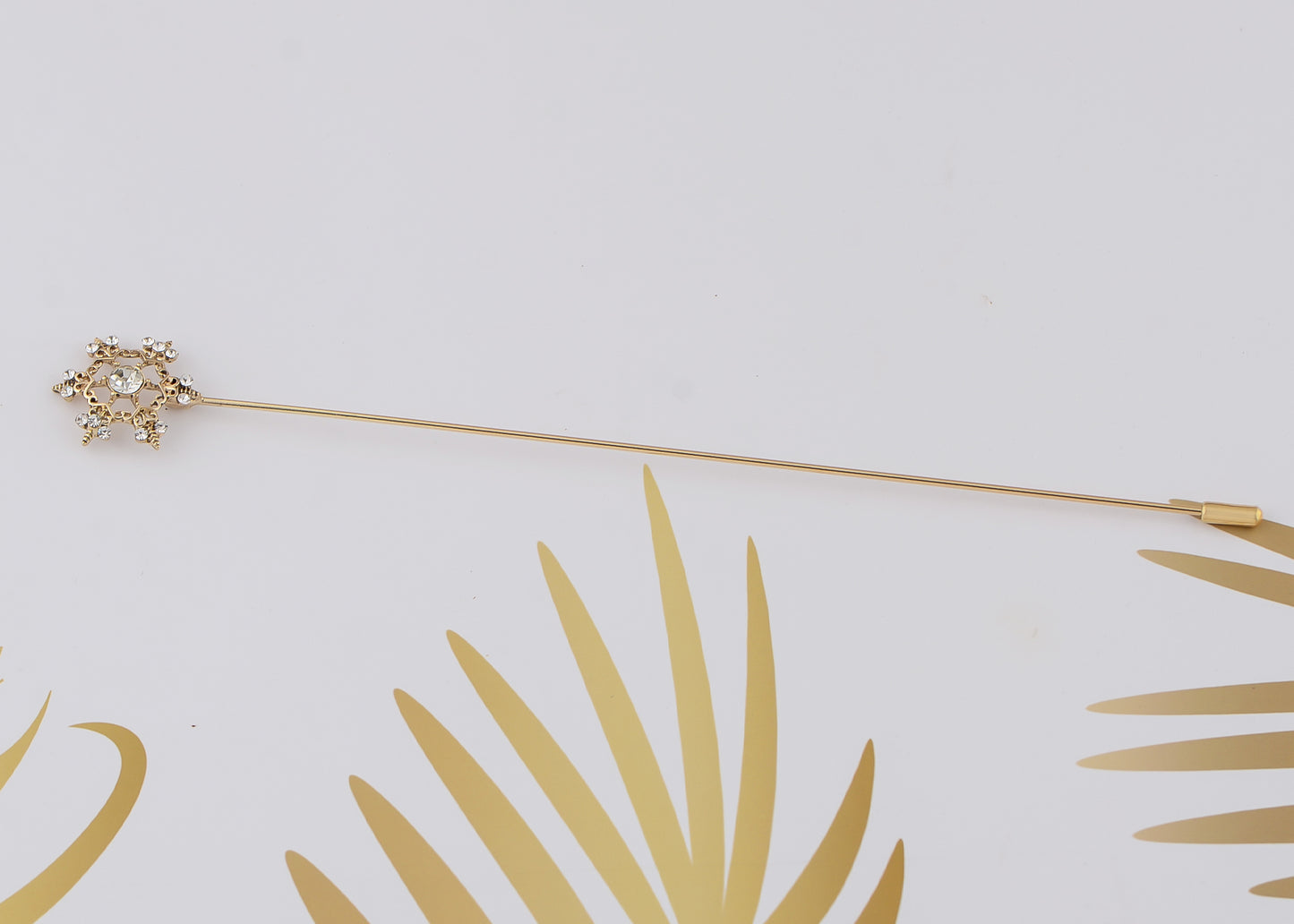 Alilang Women's Elegant Vintage Hat Pin Bendable Long Needle Lapel Pins Brooches on Hair Hat Scarf