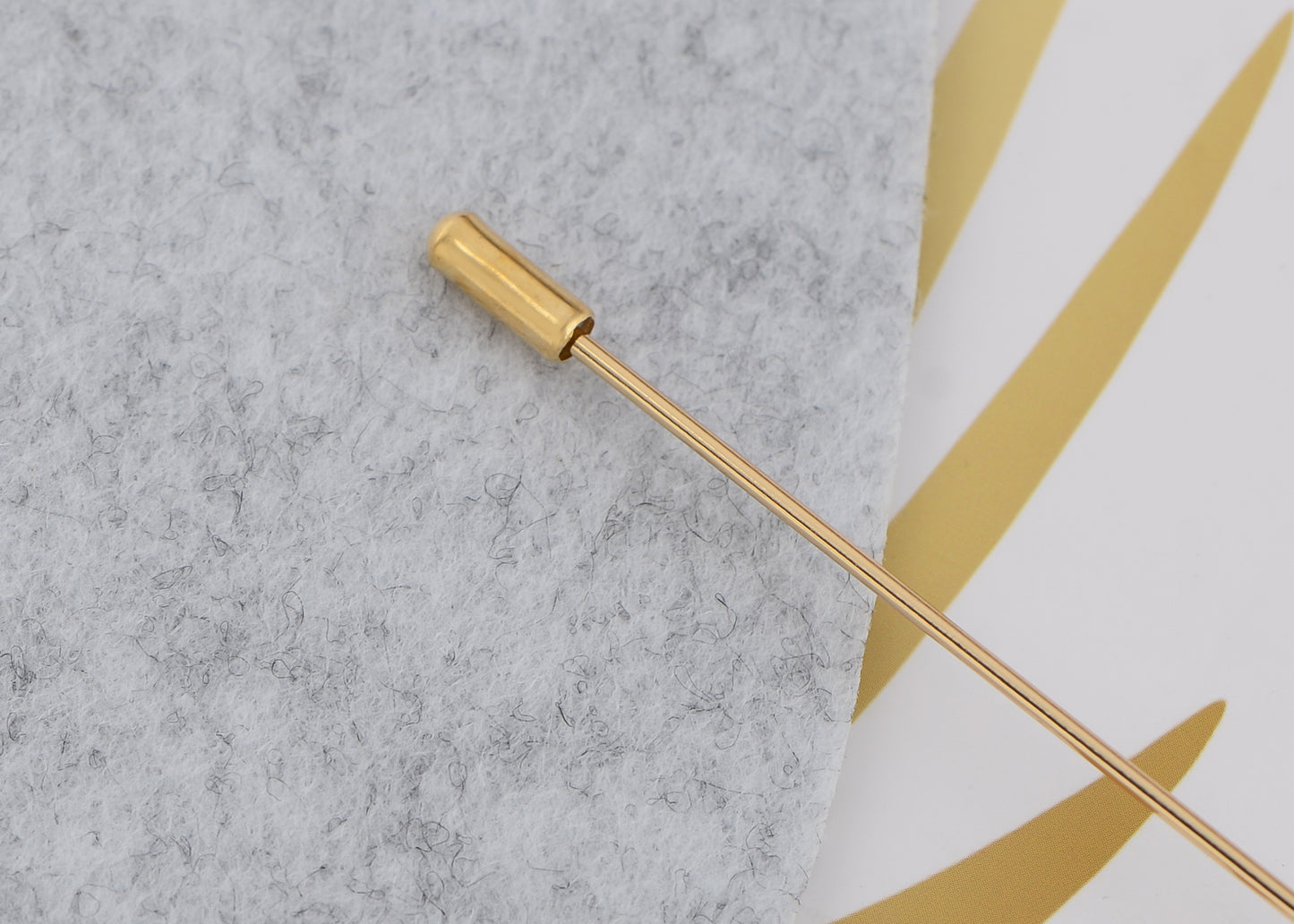 Alilang Women's Elegant Vintage Hat Pin Bendable Long Needle Lapel Pins Brooches on Hair Hat Scarf