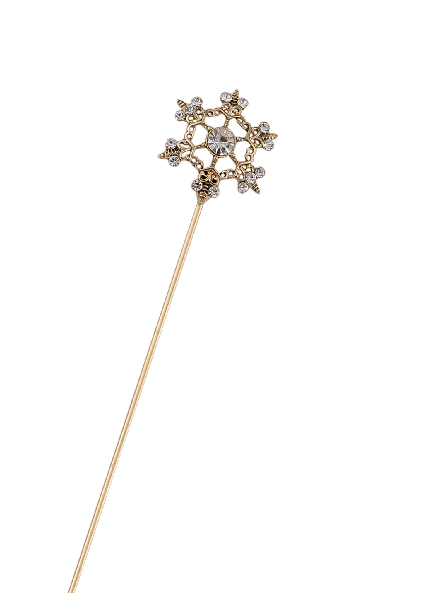 Alilang Women's Elegant Vintage Hat Pin Bendable Long Needle Lapel Pins Brooches on Hair Hat Scarf