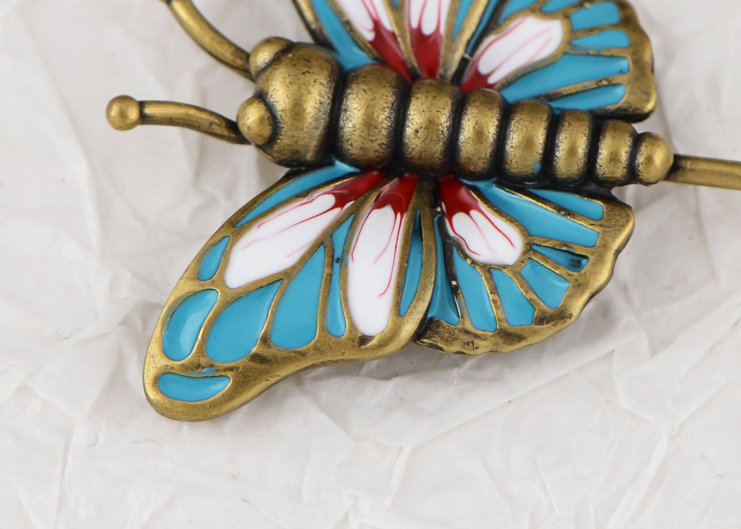 Alilang Women's Elegant Vintage Hat Pin Bendable Long Needle Lapel Pins Brooches on Hair Hat Scarf