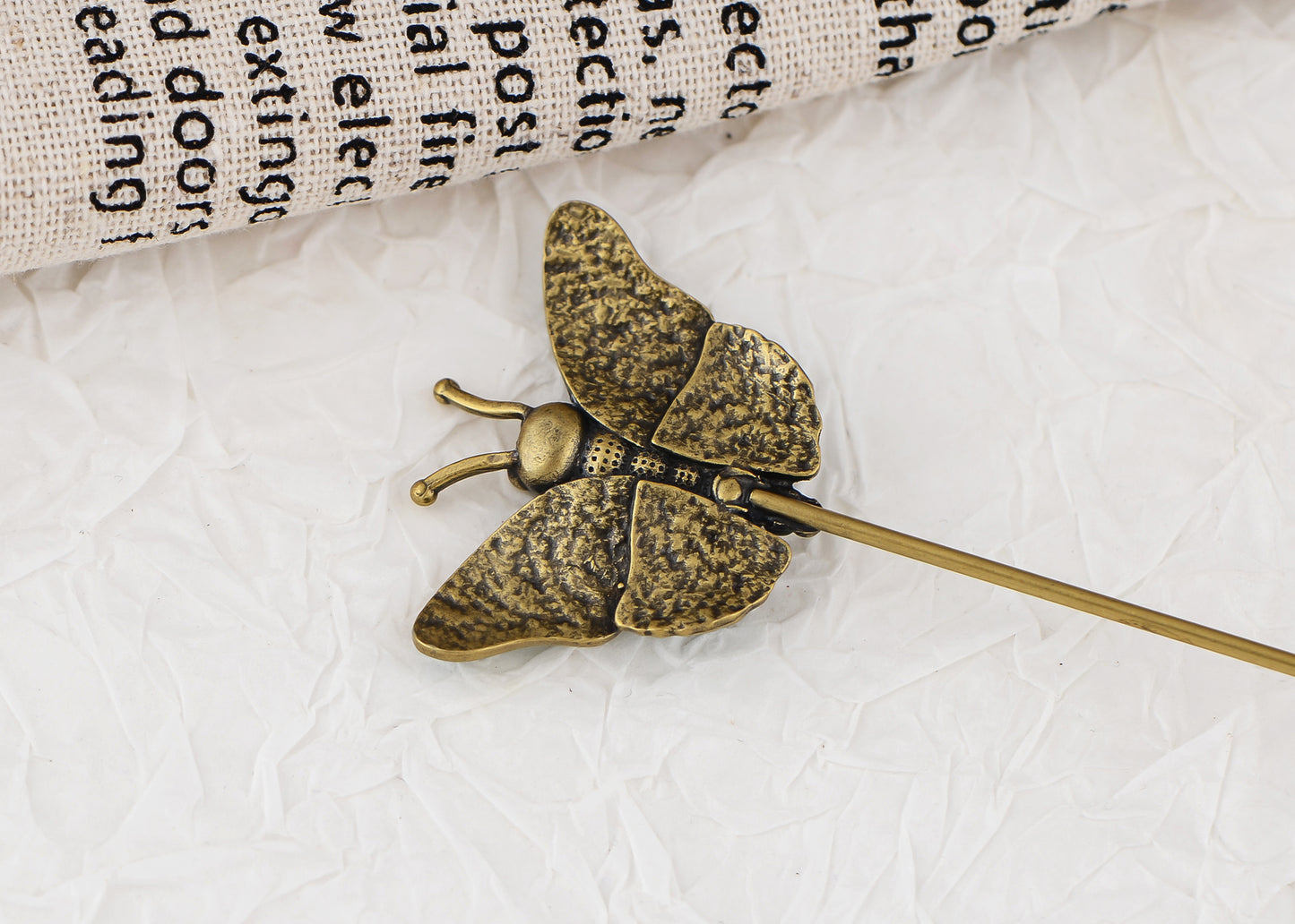 Alilang Women's Elegant Vintage Hat Pin Bendable Long Needle Lapel Pins Brooches on Hair Hat Scarf