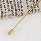 Alilang Women's Elegant Vintage Hat Pin Bendable Long Needle Lapel Pins Brooches on Hair Hat Scarf