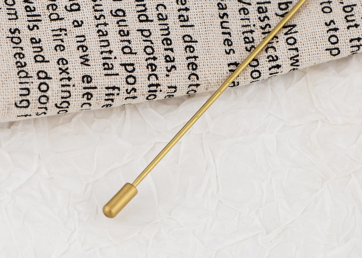 Alilang Women's Elegant Vintage Hat Pin Bendable Long Needle Lapel Pins Brooches on Hair Hat Scarf