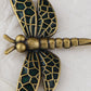 Alilang Vintage Gold Tone Star Bat Butterfly Shaped Hat Pin Textured Embossed Design
