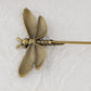 Alilang Vintage Gold Tone Star Bat Butterfly Shaped Hat Pin Textured Embossed Design