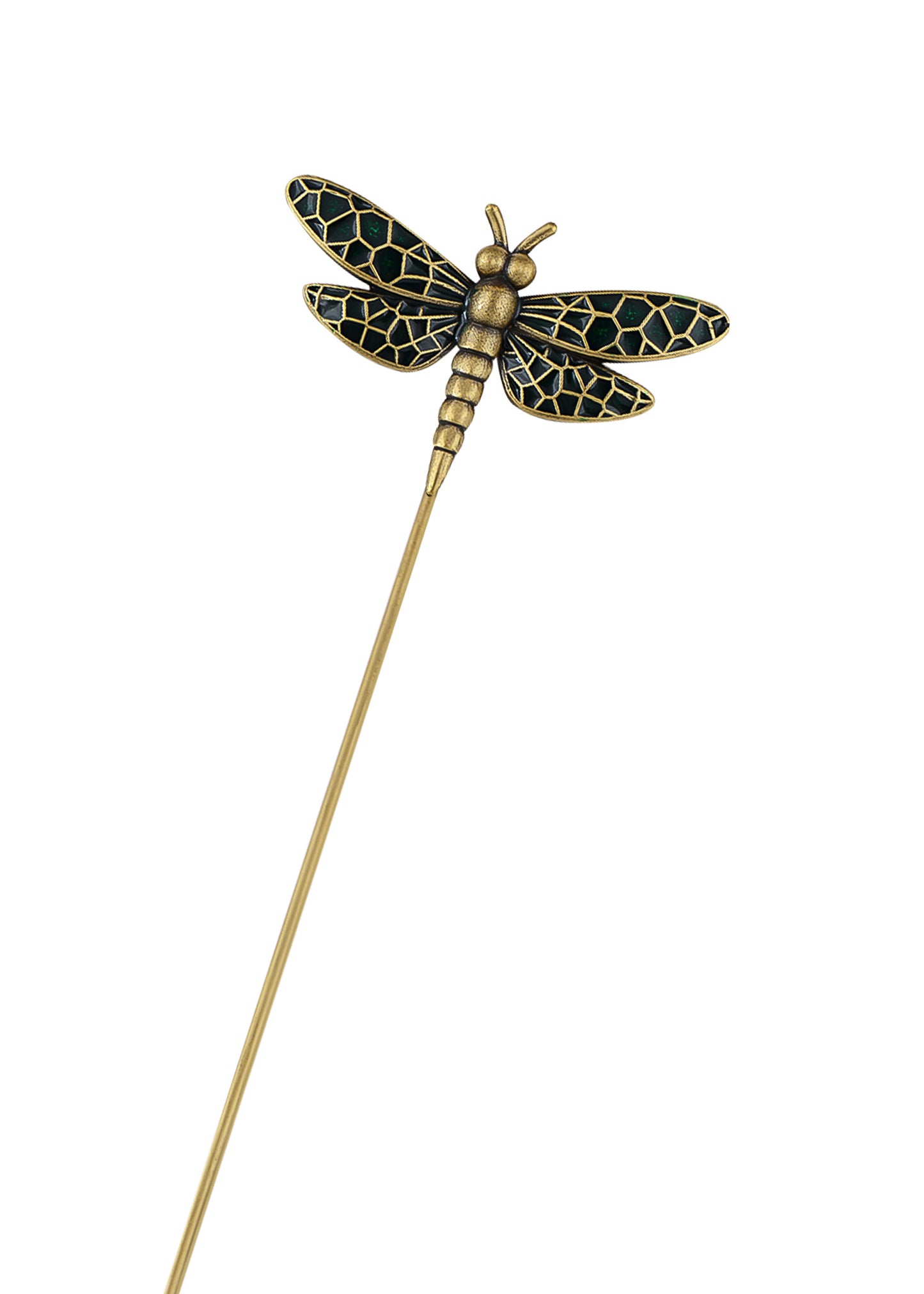 Alilang Vintage Gold Tone Star Bat Butterfly Shaped Hat Pin Textured Embossed Design