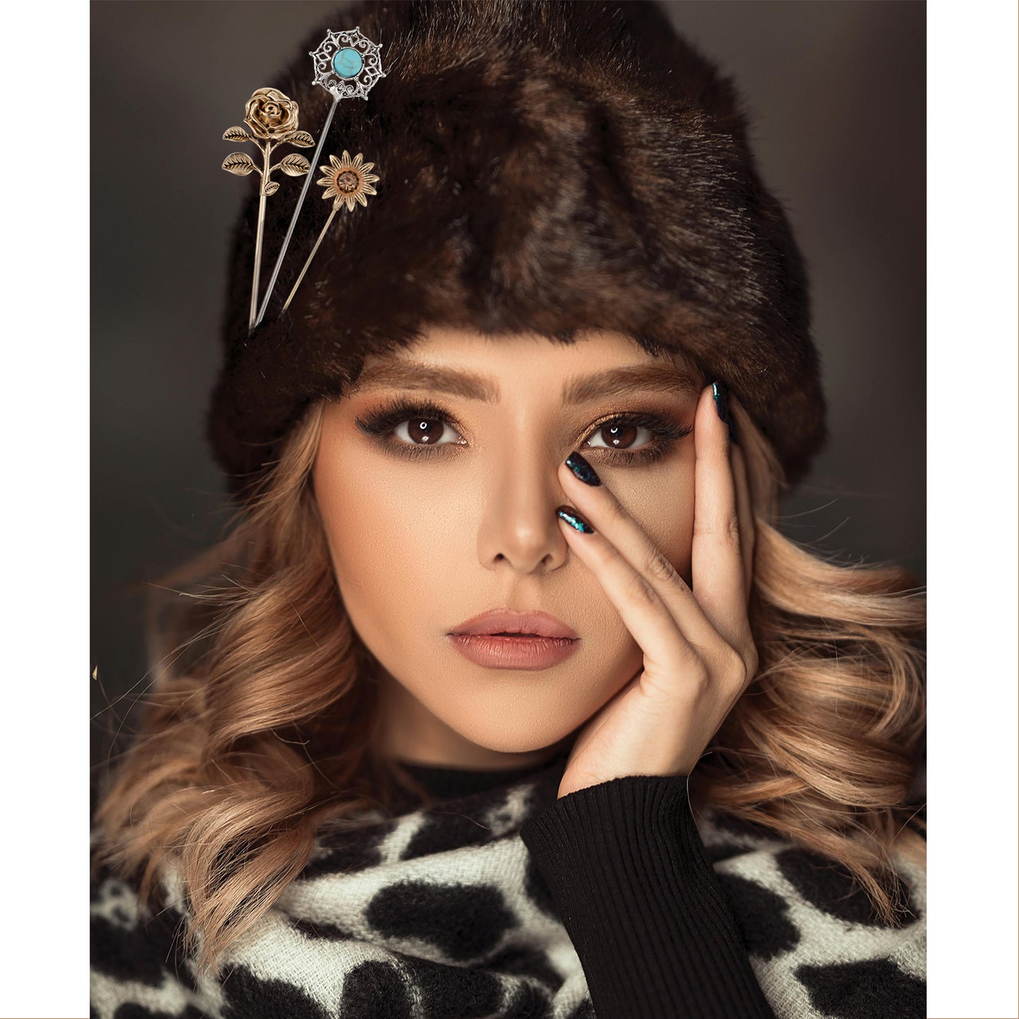 Alilang 3Pcs Classic Hat Pins Safety Long Handle Lapel Pin Suit Tie Hat Scarf Jewelry Accessories