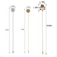 Alilang 3Pcs Classic Hat Pins Safety Long Handle Lapel Pin Suit Tie Hat Scarf Jewelry Accessories