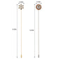 Alilang Vintage Style Hat Pins For Women Long Handle with Flexible Bendable Design Jewelry Accessories