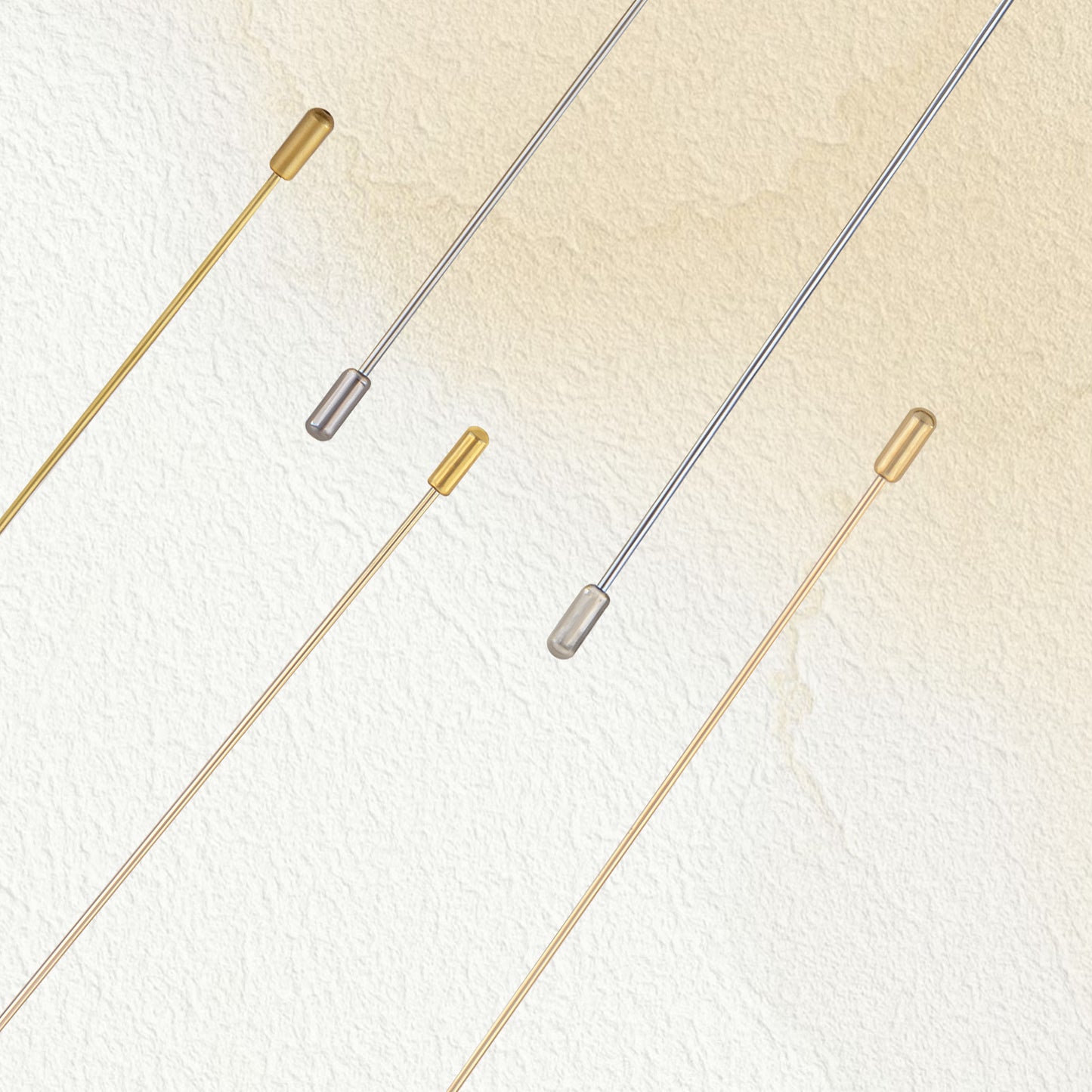 Alilang Vintage Style Hat Pin Set Mixed Charms Including Crescent Moon Star Gemstone Floral Accents