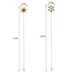 Alilang Gold Tone Hat Pin Set Equipped with Sparkling Crystal Diamond Gewelry Accessories