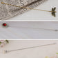 Alilang Vintage 3Pcs Long Stick Hat Pin Set with Butterfly Flower and Insect Designs for Lapel Brooch Hat Outdoor Accessory