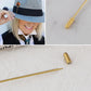 Alilang Vintage 3Pcs Long Stick Hat Pin Set with Butterfly Flower and Insect Designs for Lapel Brooch Hat Outdoor Accessory