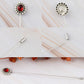 Alilang 5Pcs Vintage Butterfly Hat Pins for Women Antique Gold Long Pins with Crystal