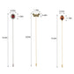Alilang Assorted Decorative Hat Pin Brooch Set of 3 Includes Animal Floral Vintage Designs for Stylish Accessory Use