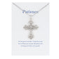 Alilang Silvery Tone Celtic Cross Pendant Necklace with Religious Gift Message Card & Envelope Christian Jewelry Gifts