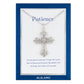 Alilang Silvery Tone Celtic Cross Pendant Necklace with Religious Gift Message Card & Envelope Christian Jewelry Gifts