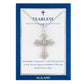 Alilang Silvery Tone Celtic Cross Pendant Necklace with Religious Gift Message Card & Envelope Christian Jewelry Gifts