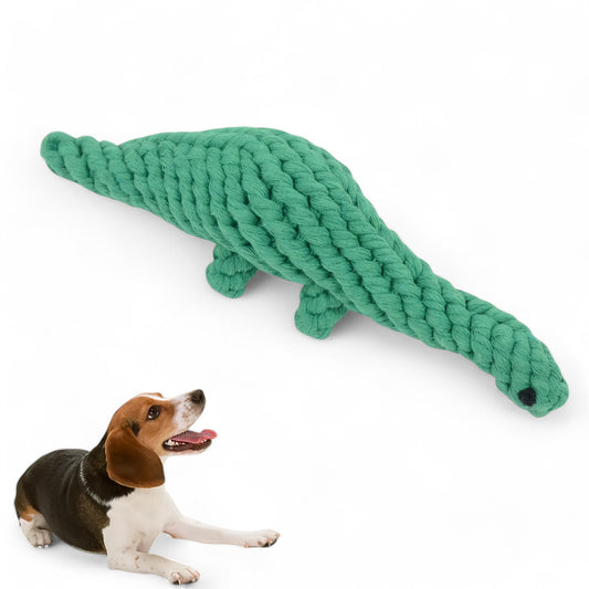 Durable Dog Rope Chew Toy for Interactive Play, Fun for Small to Medium Dogs, Elephant Design