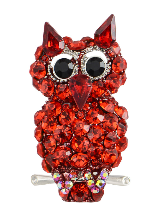 Red Big Eye Ruby Red Devil Owl Perch Bird Ring