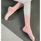 Alilang Women's 3-Pack Non-Slip Athletic Crew Socks with Striped Detail and Cushioned Support - One Size Fits Most