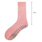 Alilang Women's 3-Pack Non-Slip Athletic Crew Socks with Striped Detail and Cushioned Support - One Size Fits Most