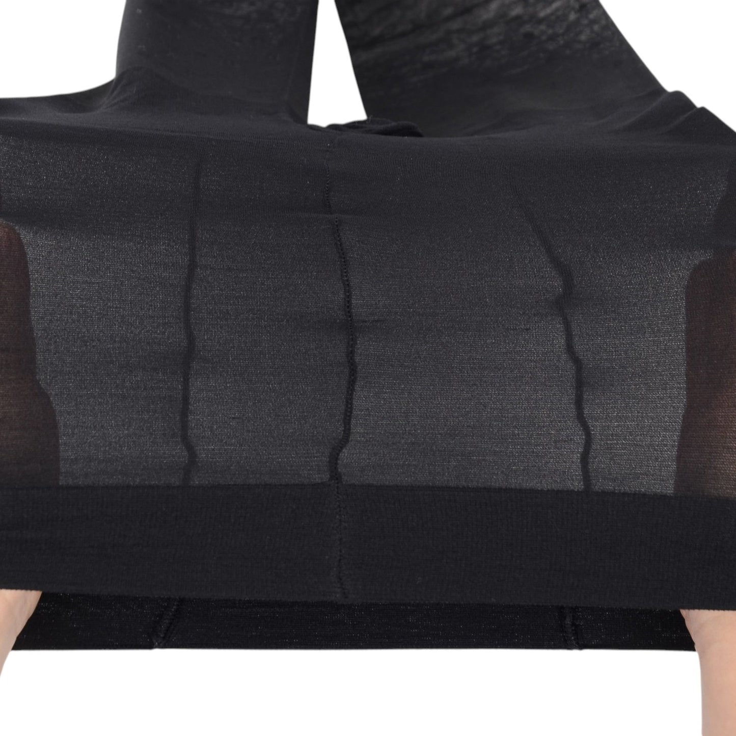 Anna-Kaci Sheer Heart Pattern Tights with Delicate Allover Embroidery