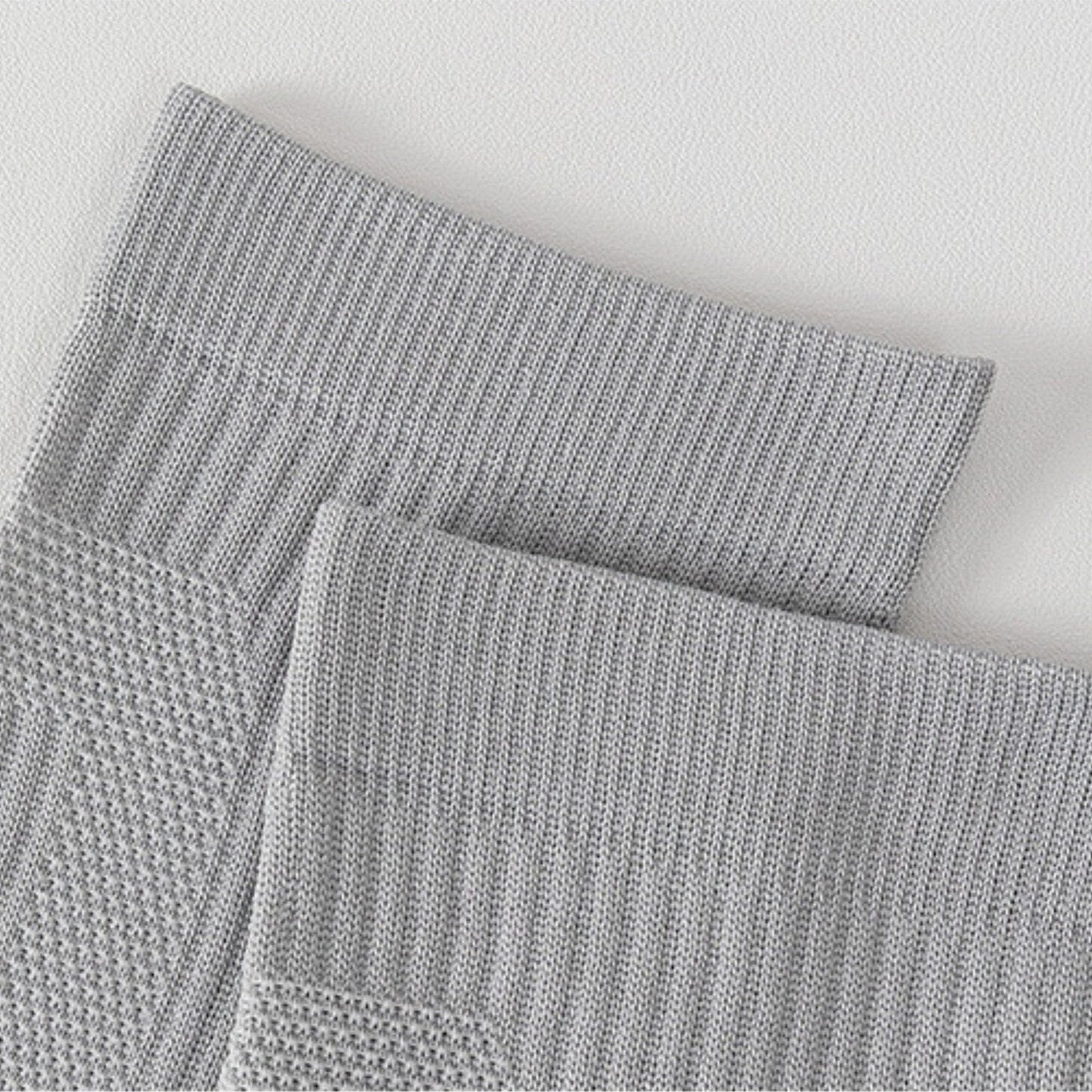 Anna-Kaci Women's Knee High Compression Socks with Arch Support and Stretch Fit for Running and Recovery 2-Pack