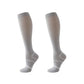 Anna-Kaci Women's Knee High Compression Socks with Arch Support and Stretch Fit for Running and Recovery 2-Pack