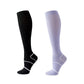 Anna-Kaci Women's Knee High Compression Socks with Arch Support and Stretch Fit for Running and Recovery 2-Pack