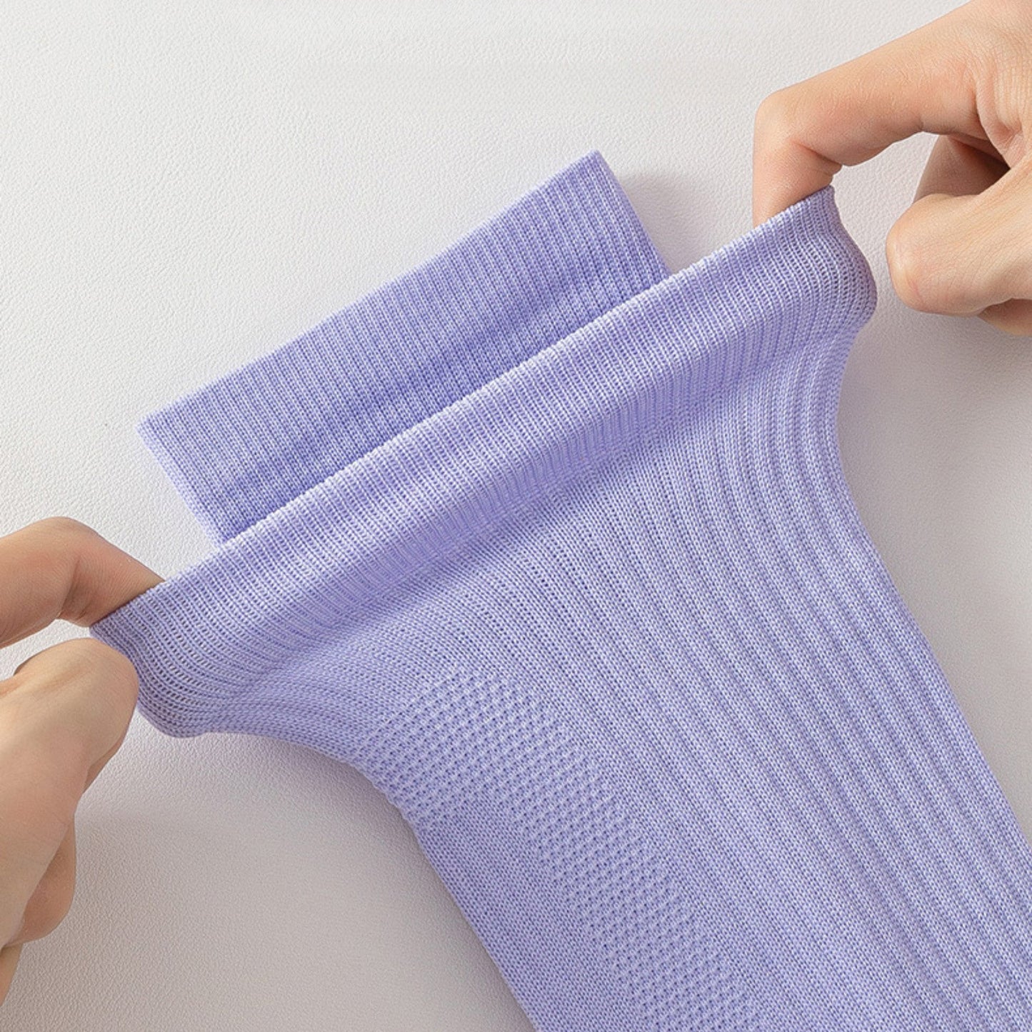 Anna-Kaci Women's Knee High Compression Socks with Arch Support and Stretch Fit for Running and Recovery 2-Pack