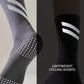 Anna-Kaci Women¡¯s Performance Crew Socks with Non-Slip Grip Soles and Reflective Stripe Accents for Athletic Training
