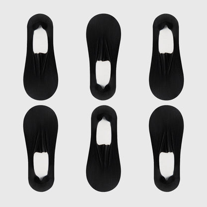 Anna-Kaci Women's Invisible Non-Slip No-Show Socks 6pk