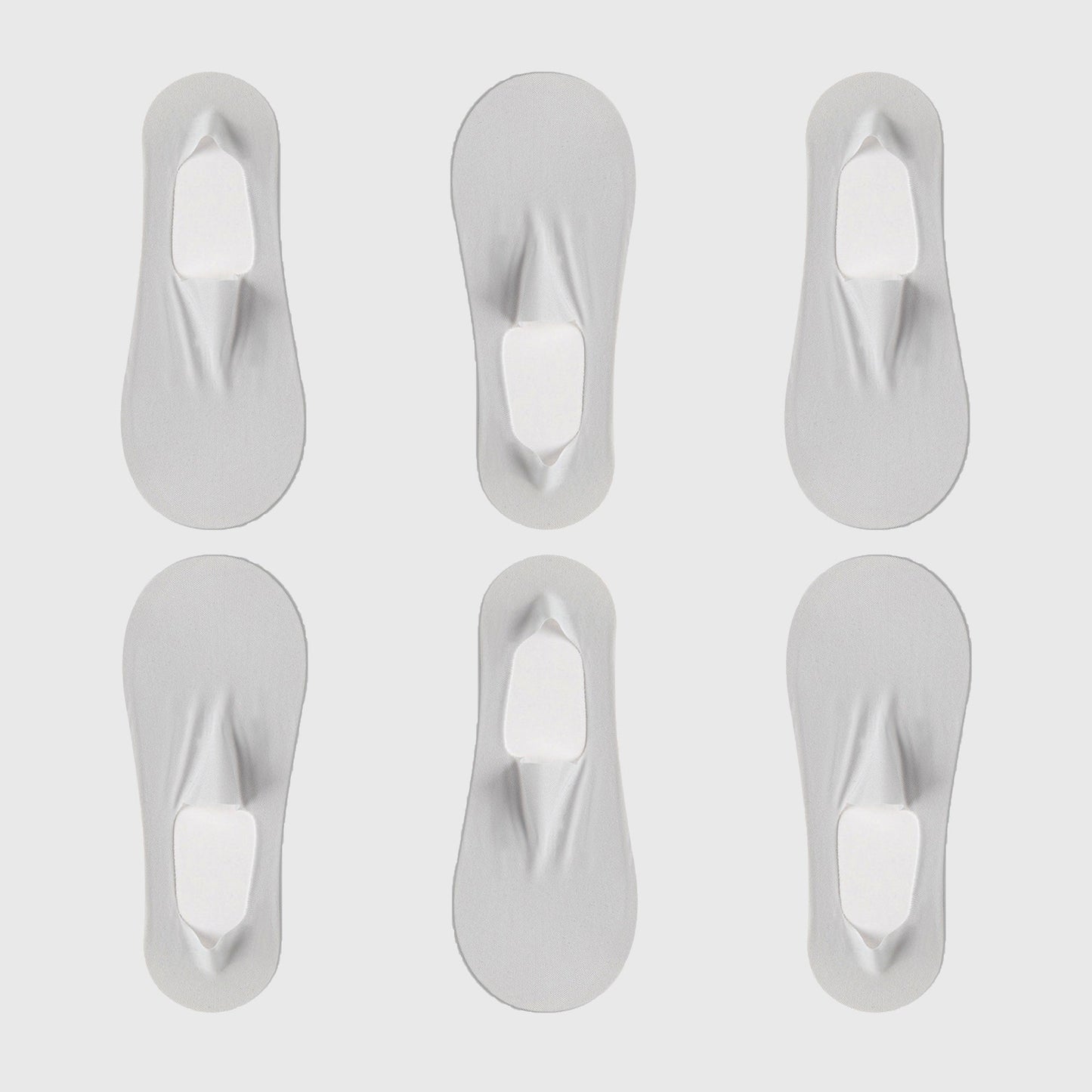 Anna-Kaci Women's Invisible Non-Slip No-Show Socks 6pk