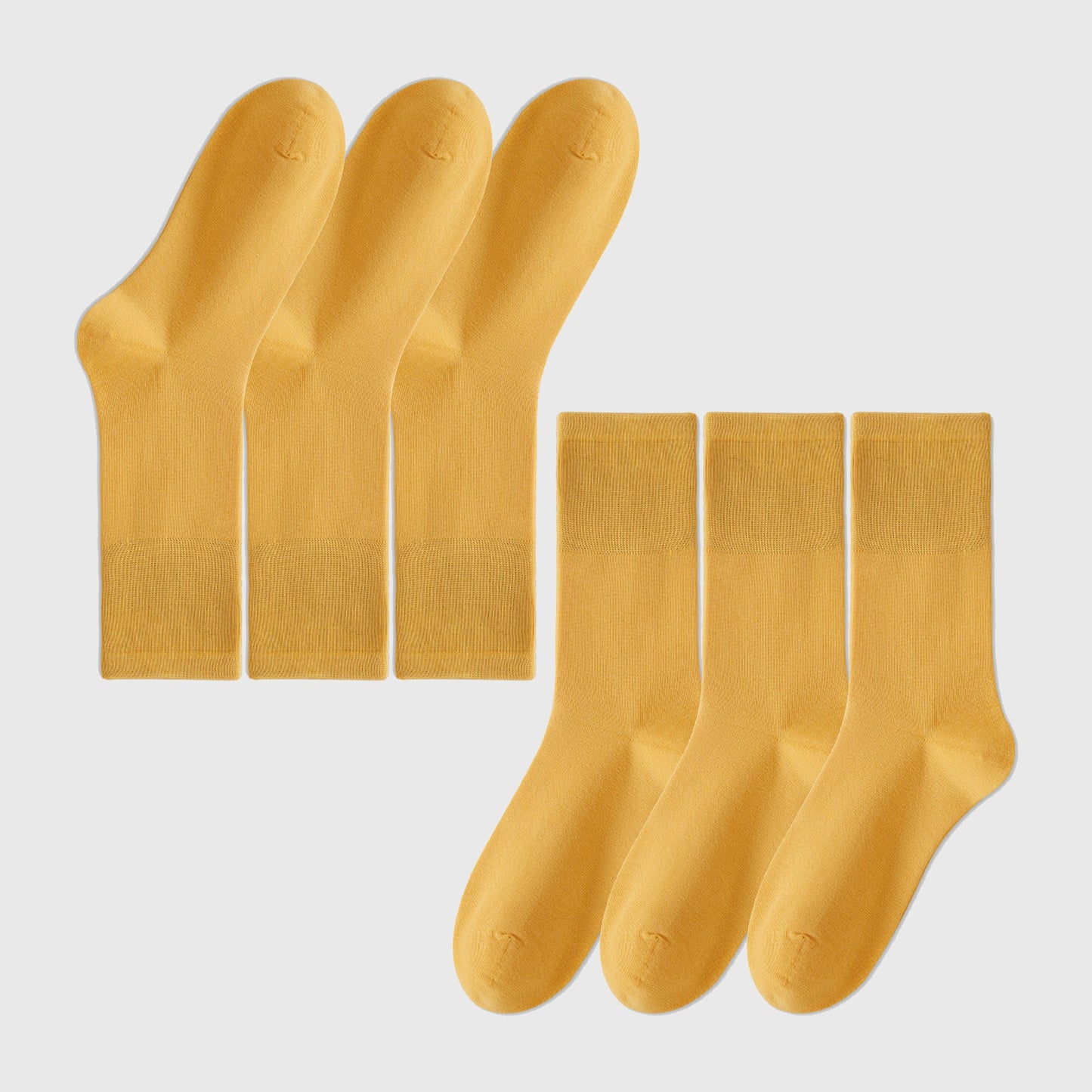 Anna-Kaci Women's Soft White Slouchy Ankle Socks 6pk