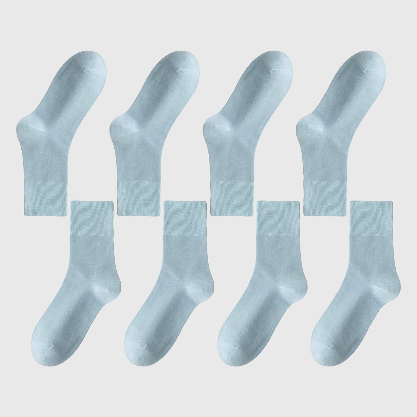 Anna-Kaci Women's Soft Solid Color Ankle Socks 6Pk