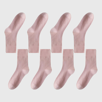 Anna-Kaci Women's Soft Solid Color Ankle Socks 6Pk