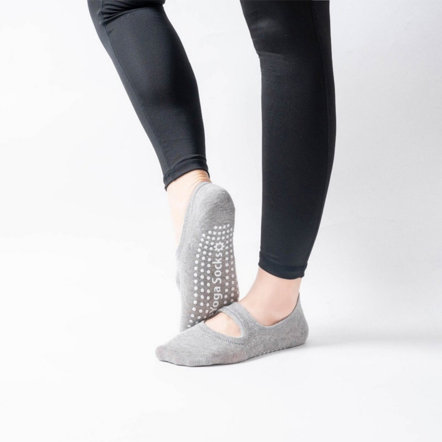 Anna-Kaci Women's 3-Pack Mary Jane Style Low Cut Non-Slip Grip Socks for Pilates Yoga and Everyday Comfort